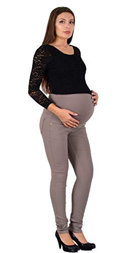 ESRA Schwangerschaftshose Umstandshose Hose für Schwangerschaft Skinny Maternity Hose J530 von ESRA