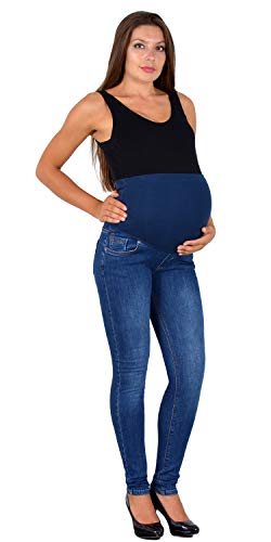 ESRA Schwangerschaftshose Umstandshose Jeans Hose Skinny für Schwangerschaft Maternity J531 von ESRA
