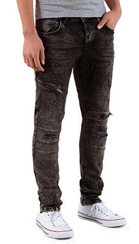 ESRA Herren Jeans Slim Fit Jeans Herren Slim Fit Jeans Herren Stretch Herren Jeans Stretch Jeans Herren Slim Jeanshose Herren Hose A431 von ESRA