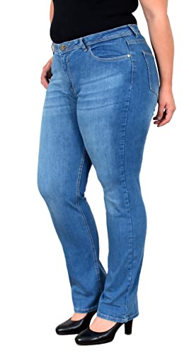 ESRA Stretch Jeans Damen Jeans Stretch Jeans High Waist Damen Hose Große Größe FG2 von ESRA