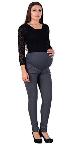 ESRA Schwangerschaftshose Umstandshose Hose für Schwangerschaft Skinny Maternity Hose J530 von ESRA