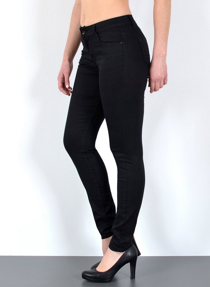 ESRA Stoffhose Damen High Waist Skinny Hose Stoffhose Stretch H520 Damen Stretch Skinny Stoffhose High Rise Stoffhose Damen Stretch Hose von ESRA