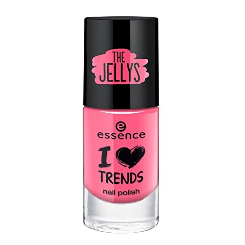 essence - Nagellack - I love TRENDS nail polish the jellys 30 - flying flamingo von essence cosmetics