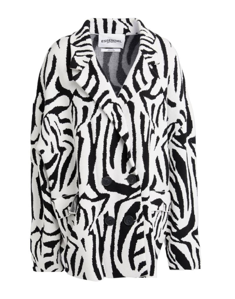 ESSENTIEL ANTWERP Mantel Damen Weiß von ESSENTIEL ANTWERP