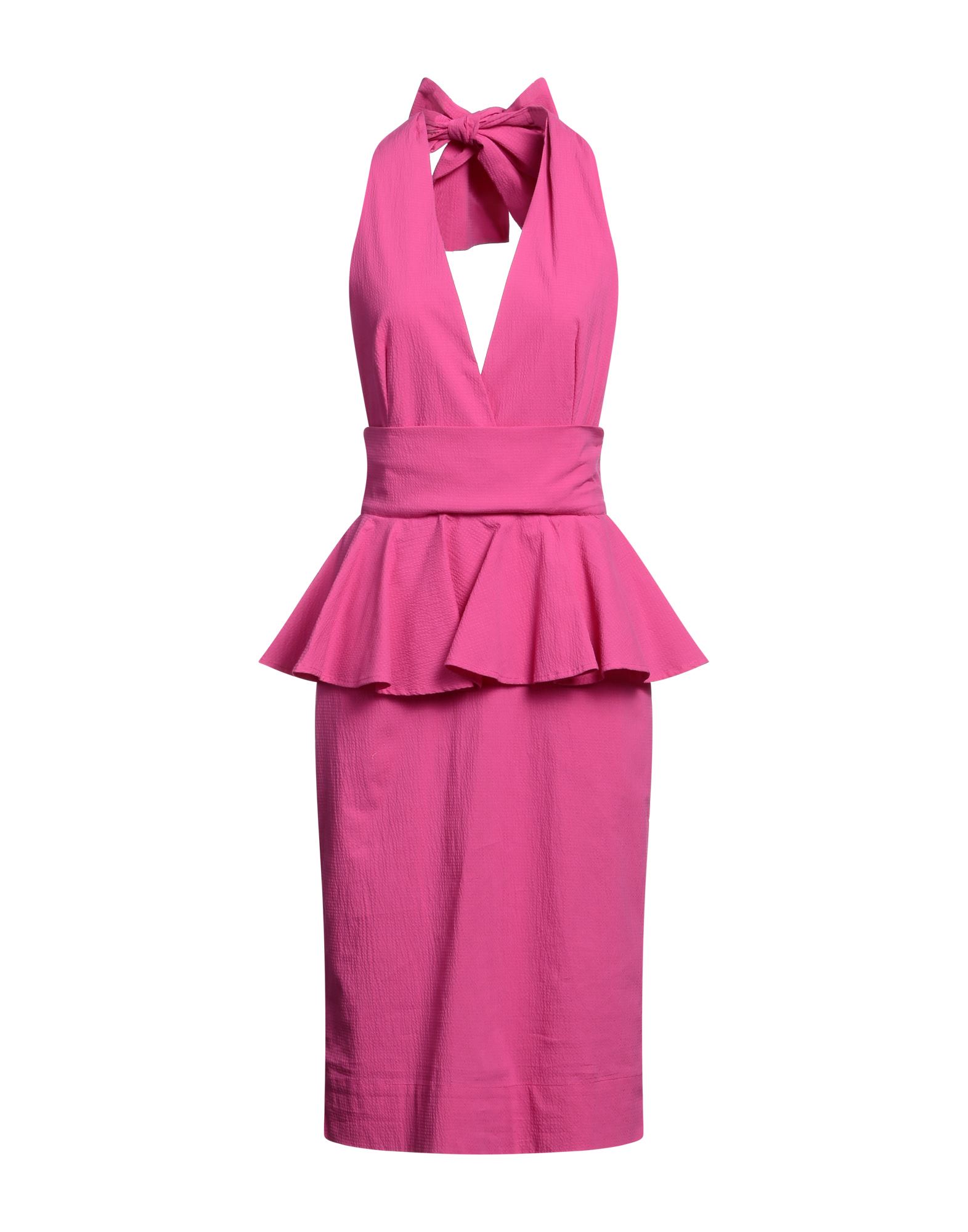 ESSENTIEL ANTWERP Midi-kleid Damen Fuchsia von ESSENTIEL ANTWERP