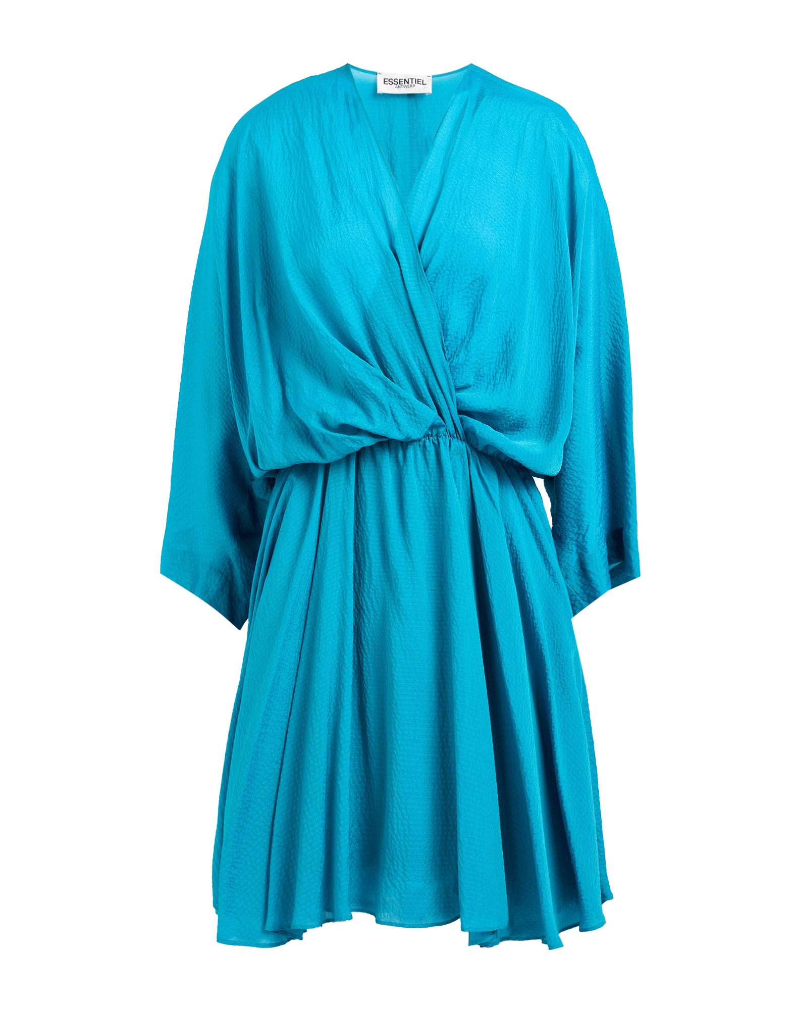 ESSENTIEL ANTWERP Mini-kleid Damen Aquamarin ESSENTIEL ANTWERP Mini-kleid Damen Aquamarin von ESSENTIEL ANTWERP
