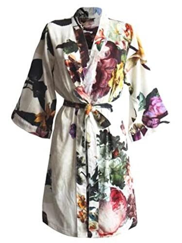 ESSENZA Bademäntel Damen Kimono Fleur ecru XS von ESSENZA