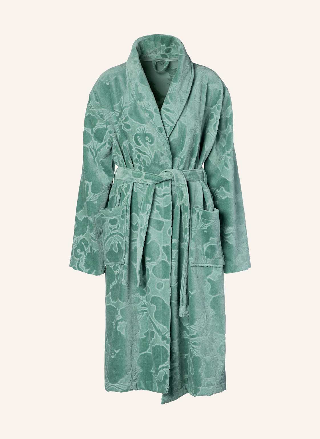 Essenza Bademantel Rosie gruen von ESSENZA
