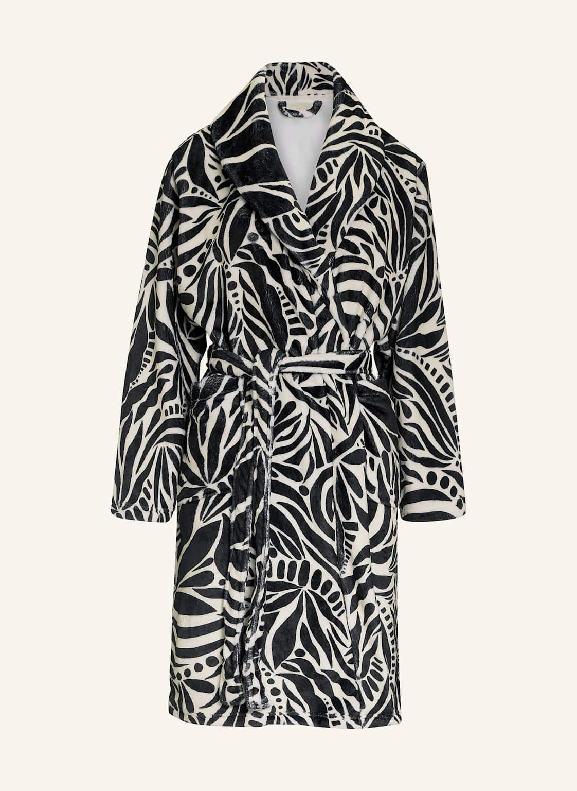 Essenza Bademantel Steff Allora grau von ESSENZA