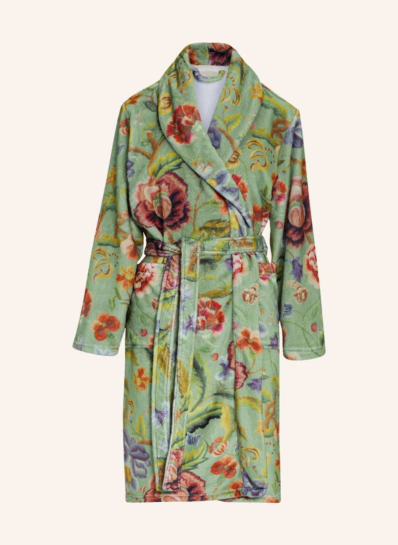 Essenza Bademantel Steff Roselina gruen von ESSENZA