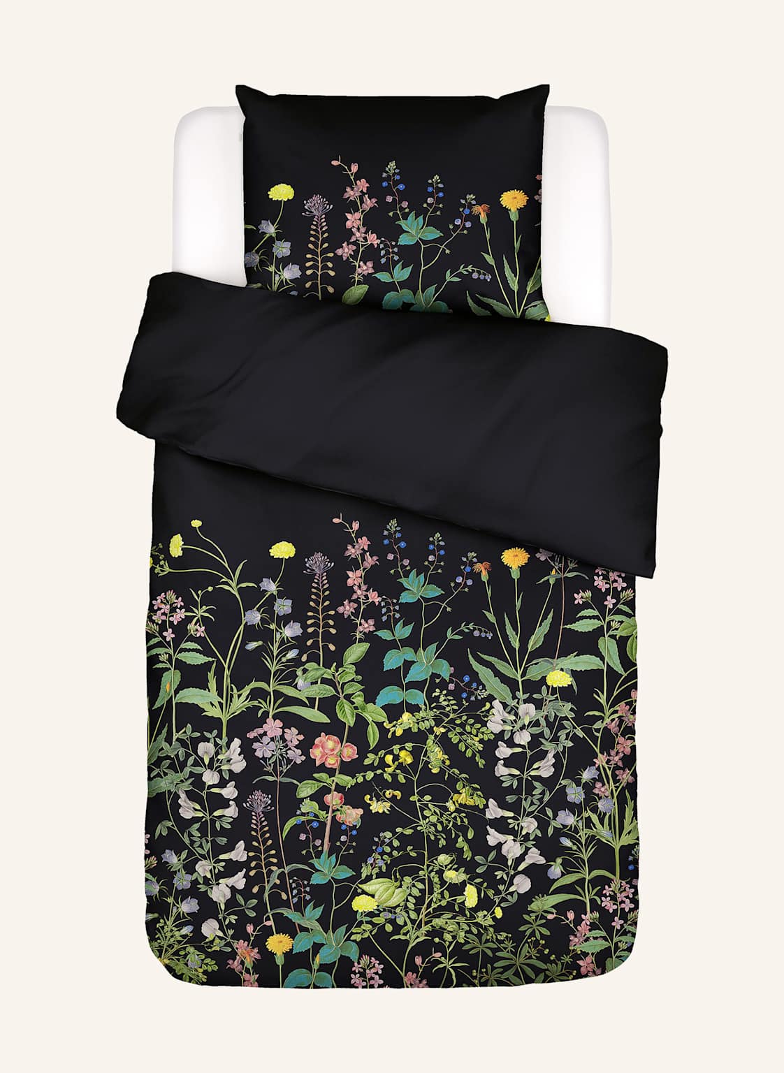 Essenza Bettwäsche Augustina grau von ESSENZA