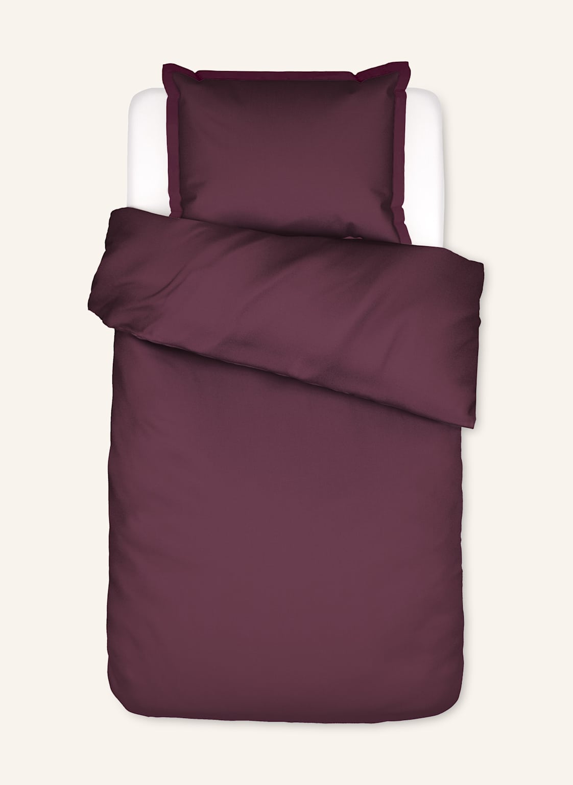 Essenza Bettwäsche Aziza rot von ESSENZA