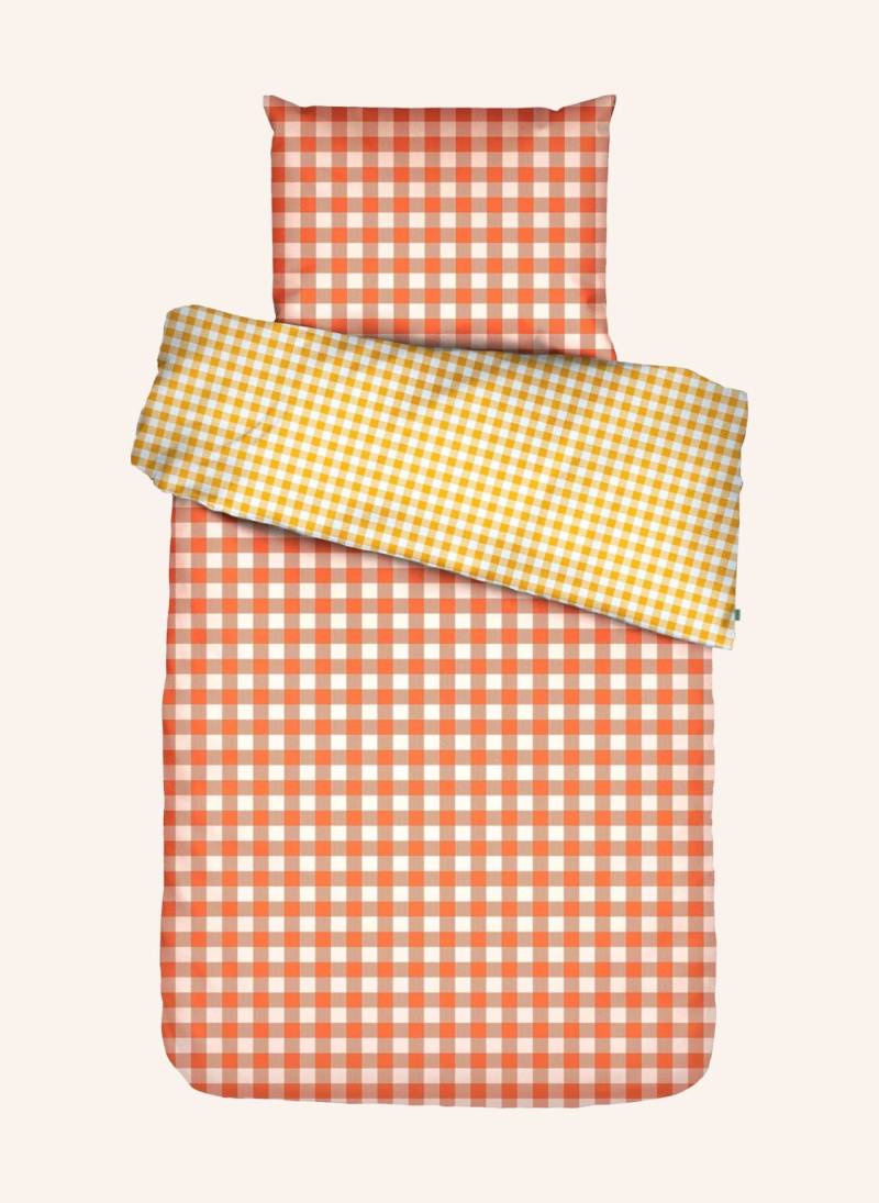 Essenza Bettwäsche Checking-In orange Essenza Bettwäsche Checking-In orange von ESSENZA