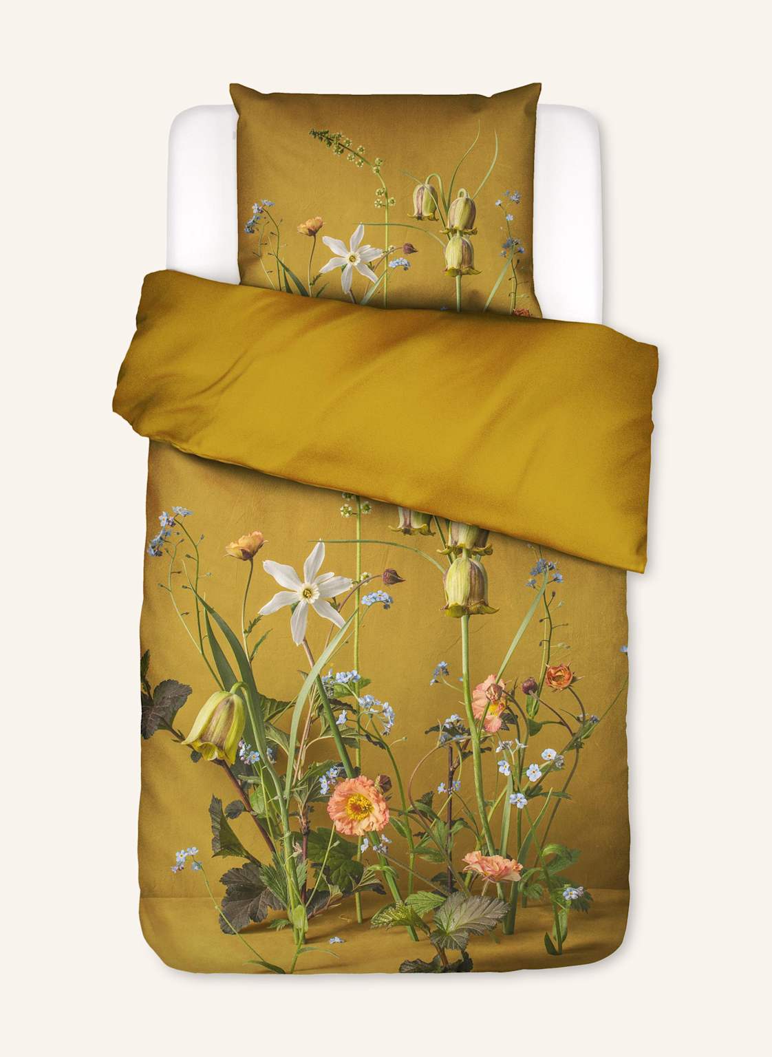 Essenza Bettwäsche Ficaria gelb von ESSENZA