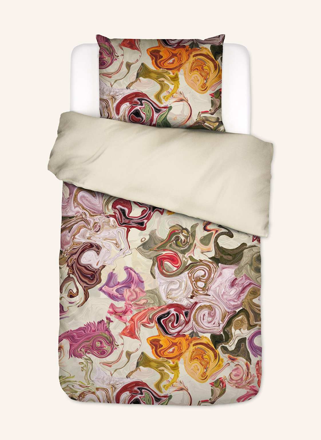 Essenza Bettwäsche Isaline weiss von ESSENZA