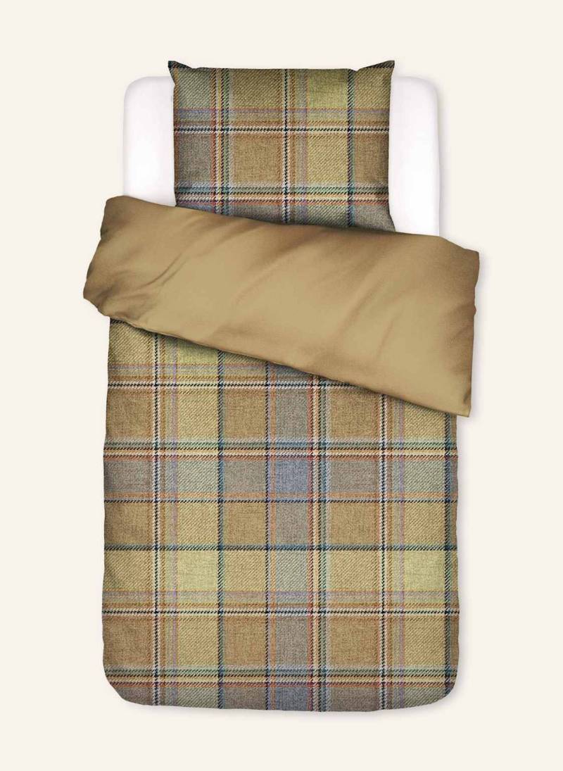 Essenza Bettwäsche Meau blau von ESSENZA