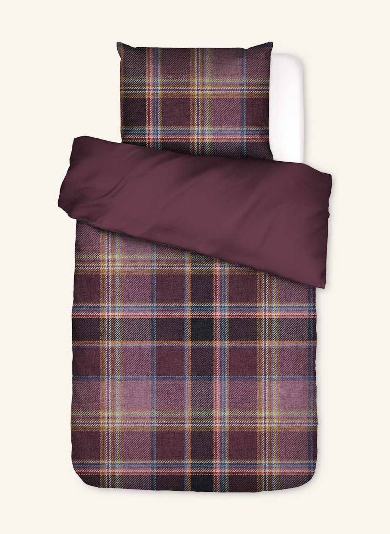 Essenza Bettwäsche Meau rot von ESSENZA