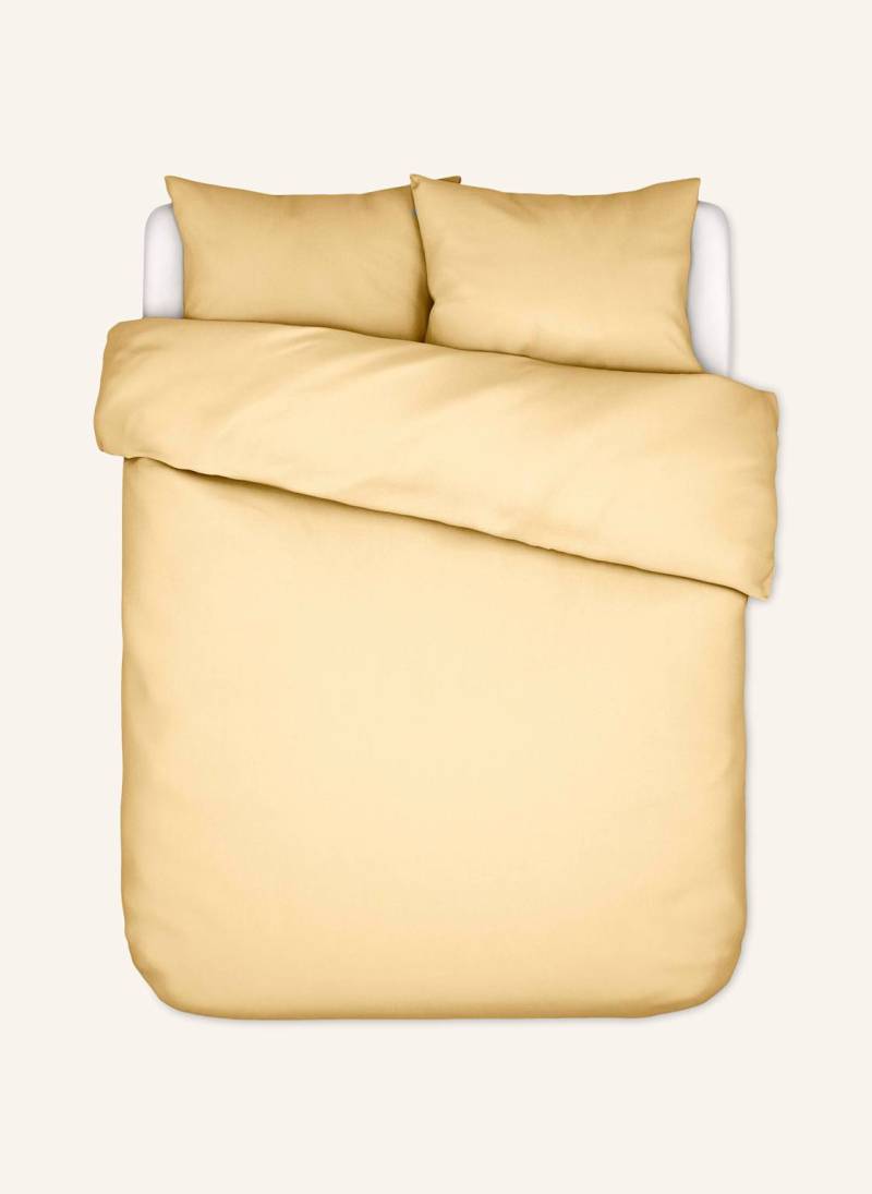 Essenza Bettwäsche Minte gelb von ESSENZA