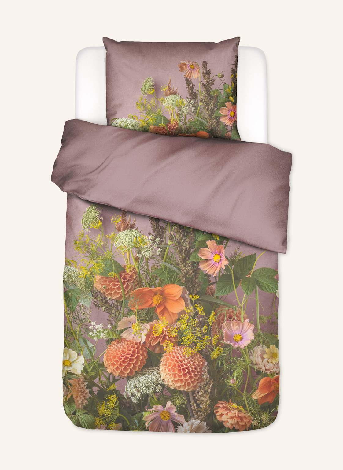 Essenza Bettwäsche Phaea rosa von ESSENZA