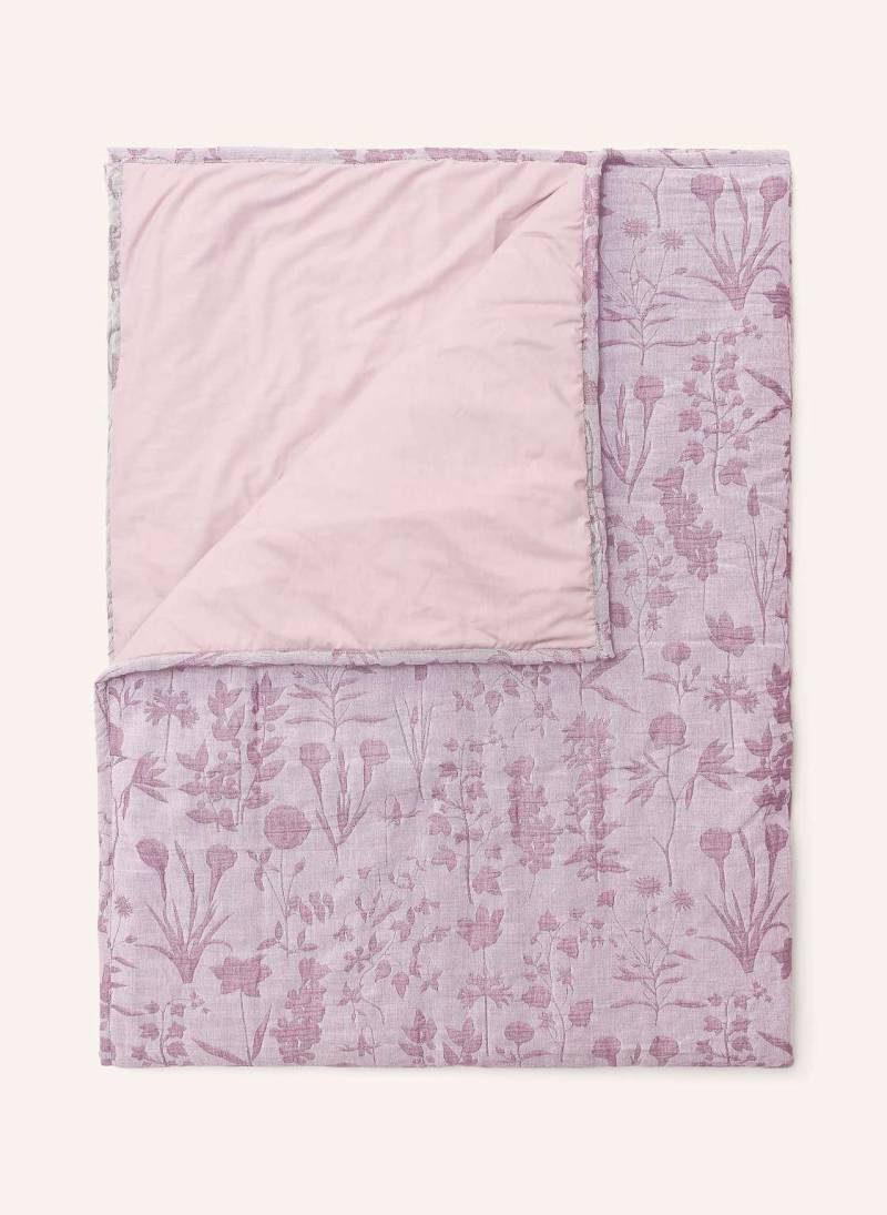 Essenza Plaid Maribel rosa von ESSENZA