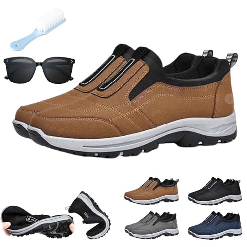 ESSISH Daladder Orthopädische Wanderschuhe für Herren, bequem, wasserdicht, wasserdichte Wanderschuhe für Herren, Bequeme, wasserdichte (1 Stück-C,40 EU) von ESSISH