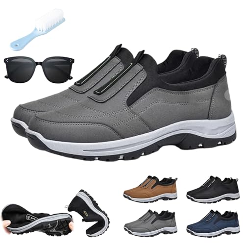 ESSISH Daladder Orthopädische Wanderschuhe für Herren, bequem, wasserdicht, wasserdichte Wanderschuhe für Herren, Bequeme, wasserdichte (1 Stück-D,38 EU) von ESSISH