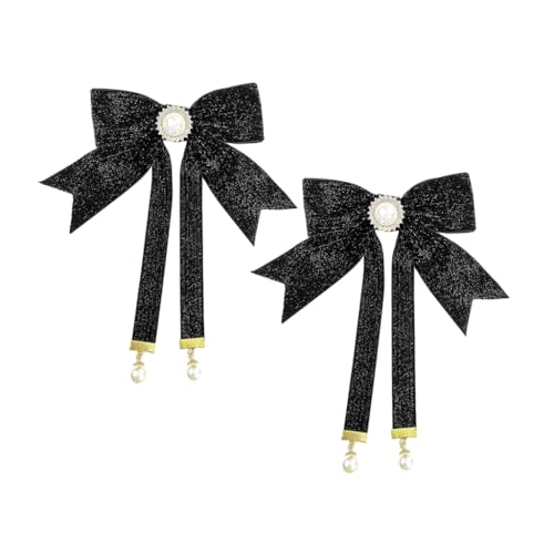 1 Stück / 1 Paar Haarspange in Schleifenform, Entenschnabel-Haarspange, elegante Haarnadel für Mädchen von ESTCNK