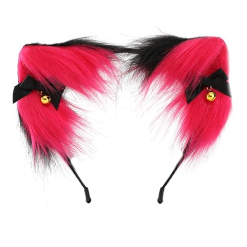 Cosplay-Stirnband für Mädchen, Tierohren, pelzig, Kätzchen, Karneval, Party, handgefertigt Cosplay-Stirnband für Mädchen, Tierohren, pelzig, Kätzchen, Karneval, Party, handgefertigt von ESTCNK
