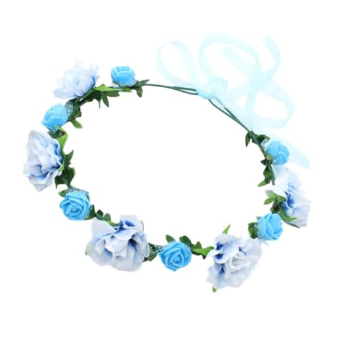 ESTCNK Elegantes Blumen-Stirnband, Musikfestival, Blumengirlande, Haarband, Braut-Kopfbedeckung ESTCNK Elegantes Blumen-Stirnband, Musikfestival, Blumengirlande, Haarband, Braut-Kopfbedeckung von ESTCNK