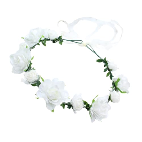 ESTCNK Elegantes Blumen-Stirnband, Musikfestival, Blumengirlande, Haarband, Braut-Kopfbedeckung ESTCNK Elegantes Blumen-Stirnband, Musikfestival, Blumengirlande, Haarband, Braut-Kopfbedeckung von ESTCNK