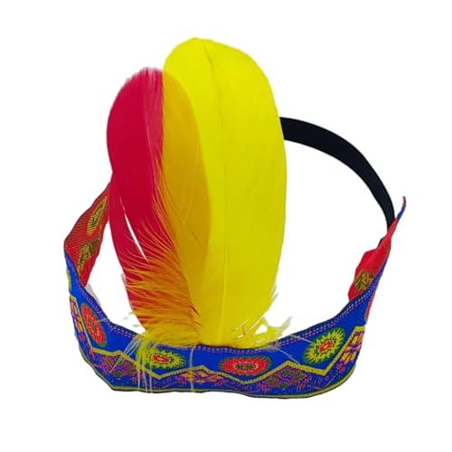 ESTCNK FlapperPeacocks Kopfschmuck 1920er Jahre Kostüme für Damen Brüllender dekorativer Kopfschmuck für Tanzshow Karneval von ESTCNK