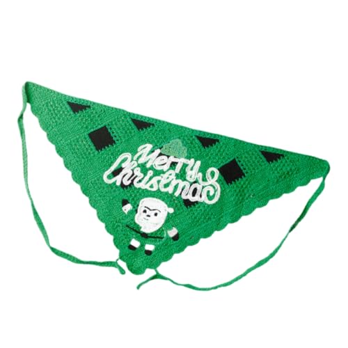 ESTCNK Haarschal, Schneeflocken-Stirnband, einzigartig, handgewebt, Weihnachtsmann-Stirnband, Weihnachten von ESTCNK