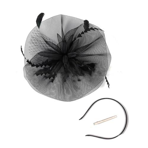 ESTCNK Mittelalterliches Haarband für Damen, mit Federn und Blumen, Punk, Karneval, Bankett, Haarschmuck ESTCNK Mittelalterliches Haarband für Damen, mit Federn und Blumen, Punk, Karneval, Bankett, Haarschmuck von ESTCNK