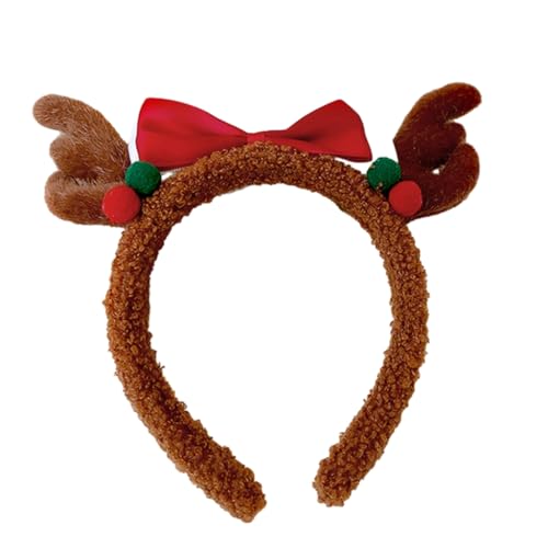 ESTCNK Schöner Haarreif in Rentiergeweih-Form, für Damen, Cosplay, Stirnband, Make-up, Haarband von ESTCNK