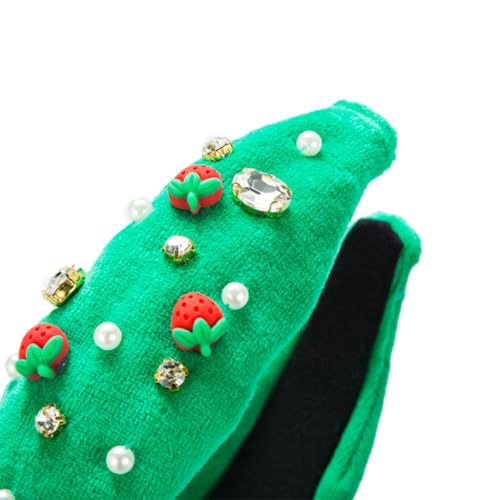 ESTCNK Schönes Samt-Haarband mit Knoten, Weihnachts-Stirnband, Mädchen, Haarform-Zubehör ESTCNK Schönes Samt-Haarband mit Knoten, Weihnachts-Stirnband, Mädchen, Haarform-Zubehör von ESTCNK