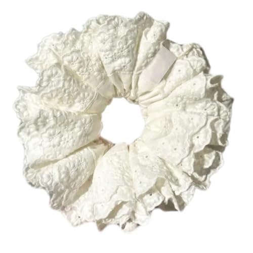 Haargummi mit Spitzenbesatz, elastisches Haarseil für Mädchen, Frühling, Camping, Pferdeschwanz-Halter Haargummi mit Spitzenbesatz, elastisches Haarseil für Mädchen, Frühling, Camping, Pferdeschwanz-Halter von ESTCNK