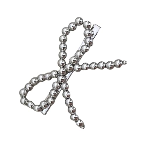 Haarspange mit Schleife, Haarspange mit Perlen, SideBang Haarspange, Einkaufs-Anstecknadel von ESTCNK