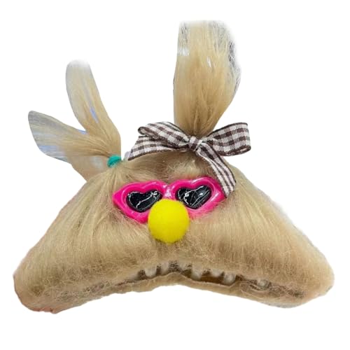 Herbst- und Winter-Haarspangen, Plüsch-Clips, Damen-Haarspangen, Haar-Accessoire von ESTCNK