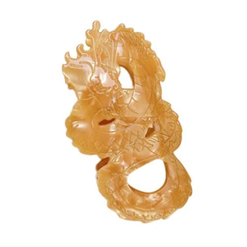 Internet Celebrity Pferdeschwanz-Haarklammer mit chinesischer Loong-Form, für Damen, Teenager, Zöpfe, Pferdeschwanz von ESTCNK