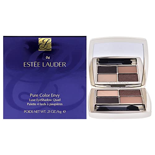 Estée Lauder Damen Pure Color Envy Luxe Eyesadow Quad Sonnenbrille, 04 Wüstenteile, Einheitsgröße, 1 stück (1er Pack) von Estée Lauder