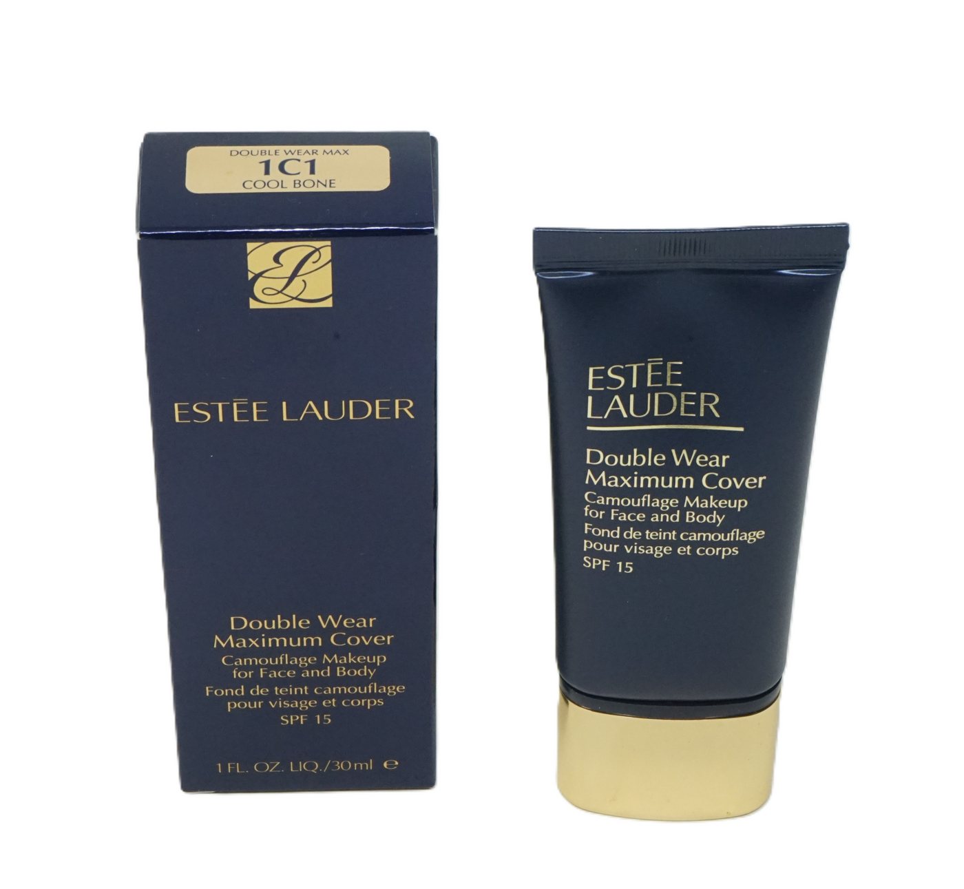 ESTÉE LAUDER Foundation Estée Lauder Double Wear Maximum Cover Makeup 1C1 Cool Bone 30ml von ESTÉE LAUDER