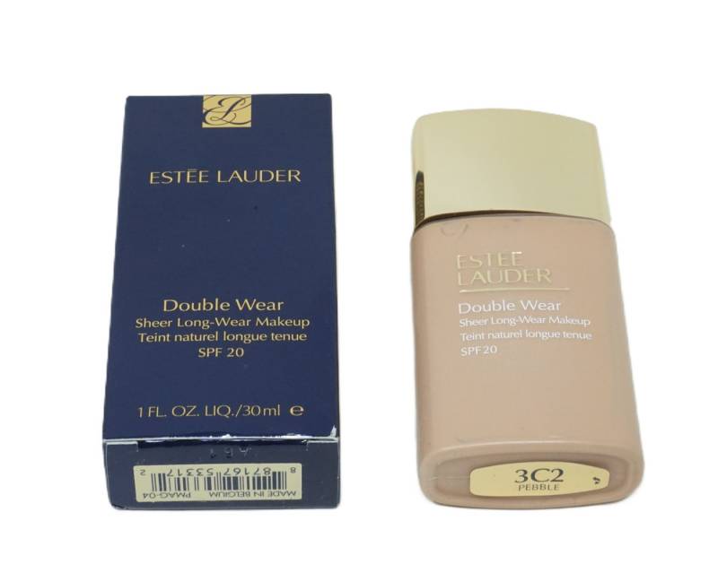 ESTÉE LAUDER Foundation Estée Lauder Double Wear Sheer Long-Wear Makeup 3C2 Pebble 30ml von ESTÉE LAUDER