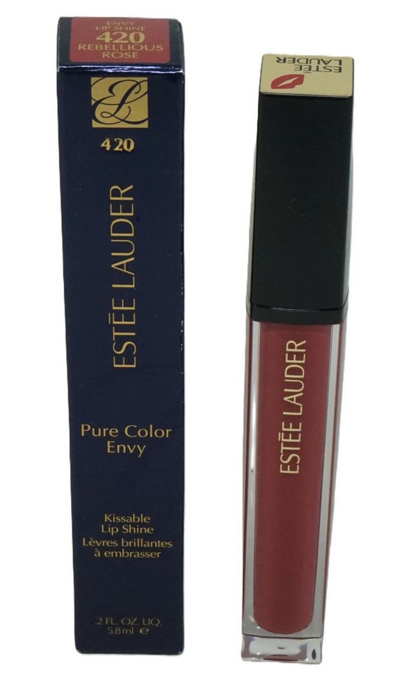 ESTÉE LAUDER Lippenstift Estee Lauder Pure Color Envy Lip Shine 5,8 ml 420 Rebellious Rose von ESTÉE LAUDER