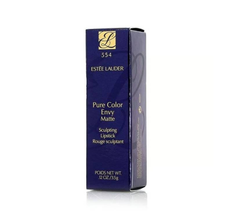 ESTÉE LAUDER Lippenstift Pure Color Envy - Matte Cream Lipstick 554 Deep Secret 3,5 g von ESTÉE LAUDER