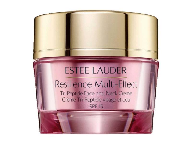 ESTÉE LAUDER Tagescreme Resilience Multi-Effect Tri-Peptide Face and Neck Creme Dry SPF 15 von ESTÉE LAUDER