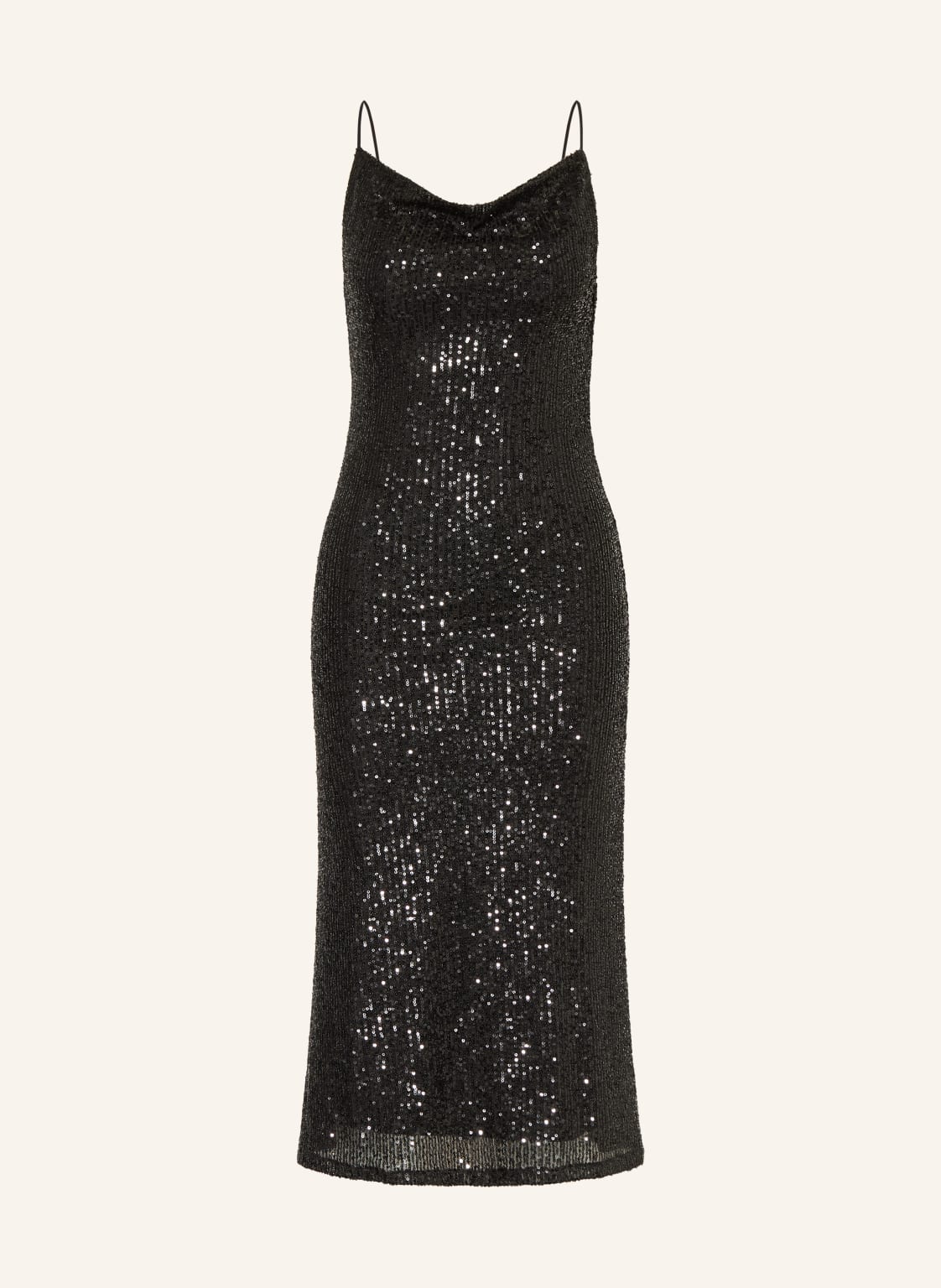 Esthé Etuikleid Mit Pailletten schwarz von ESTHÉ