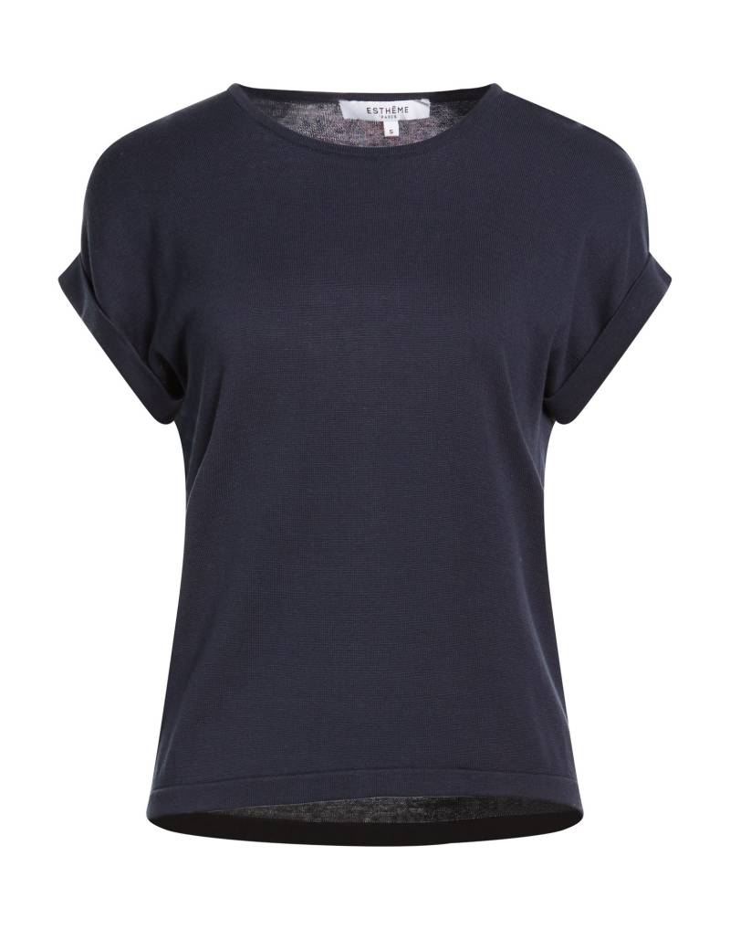 ESTHEME CACHEMIRE Pullover Damen Marineblau von ESTHEME CACHEMIRE