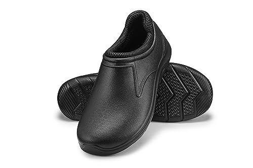 ESTRO Gartenclogs Herren Gartenschuhe Herren - Gummischuhe Damen Clogs Gartenschuhe Damen Leicht Garten Clogs Damen K040S (36 EU, Schwarz) von ESTRO