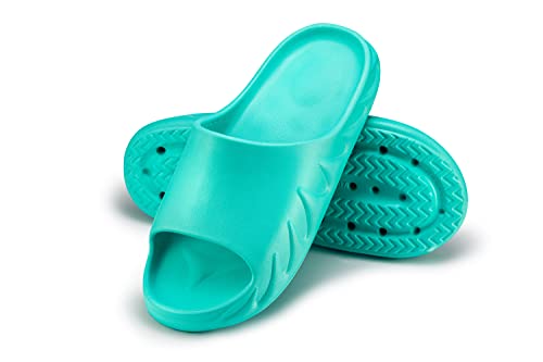 ESTRO Gartenschuhe Herren Clogs Gummi - Gartenclogs Herren Männer Gartenschuhe Hausschuhe Gummi Leicht Garten Clogs Damen PZ1 (38 EU, PZ106 Grün) von ESTRO