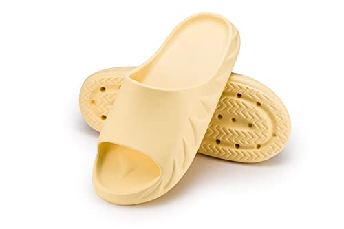 ESTRO Gartenschuhe Herren Clogs Gummi - Gartenclogs Herren Männer Gartenschuhe Hausschuhe Gummi Leicht Garten Clogs Damen PZ1 (40 EU, PZ106 Gelb) von ESTRO